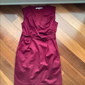 Dvf wool sleeves dress size 4